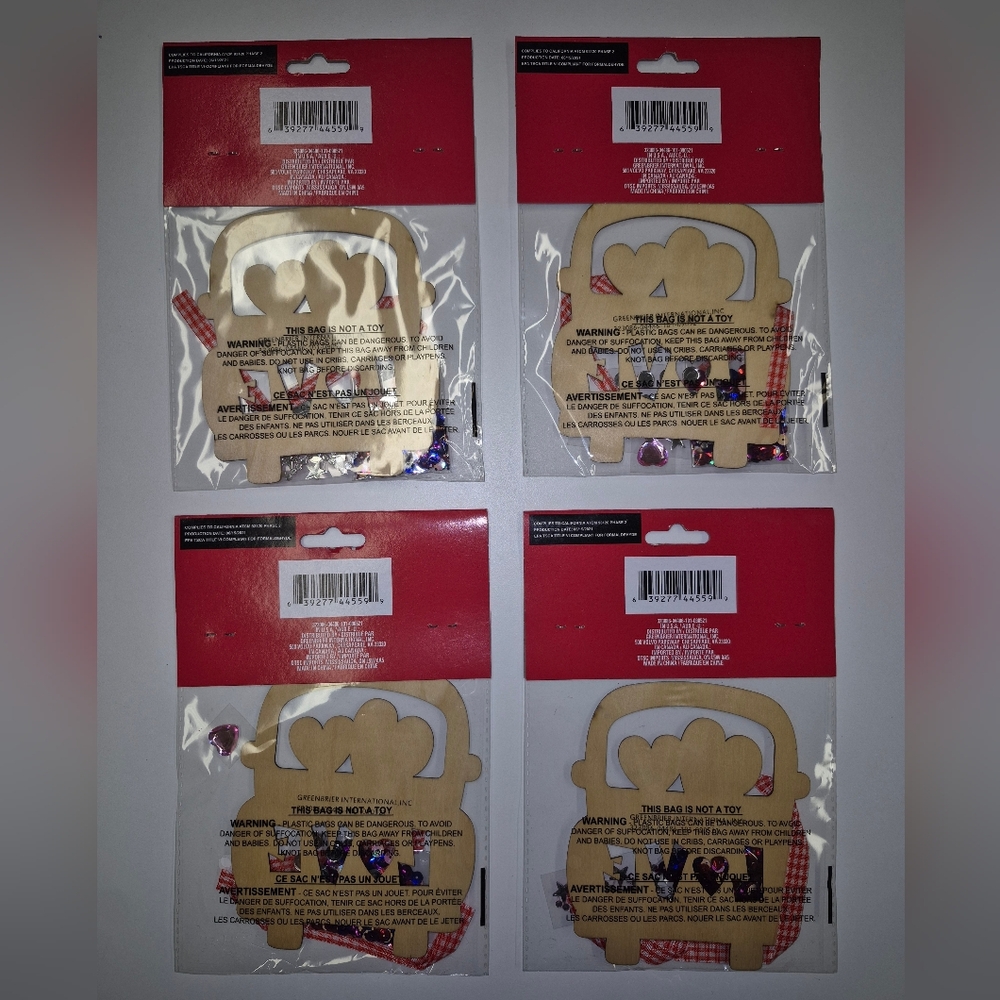 "Love" Truck DIY Craft Kit - 4 Pks - Picture 2 of 2